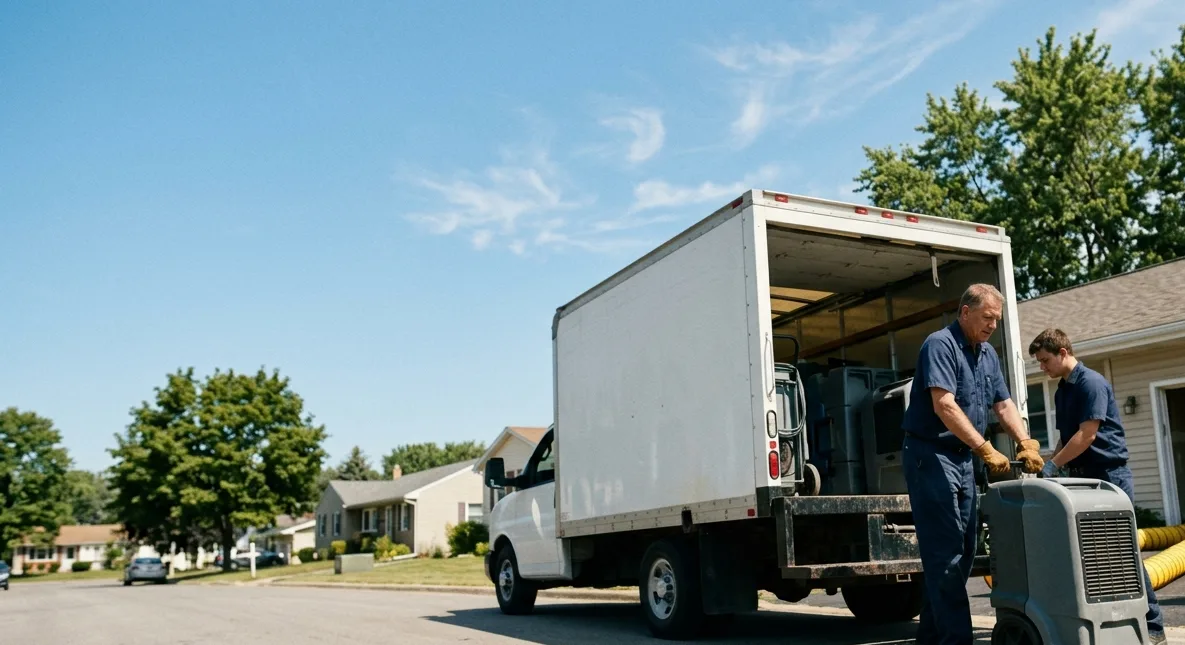 Water Damage Cleanup in Leawood, KS near me